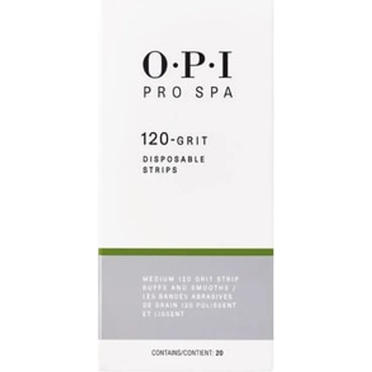 OPI Nature Strong Nails & Skin Disposable Grit Strips, 120 Grit Nagelfeile für ProSpa Dual Sided Foot File