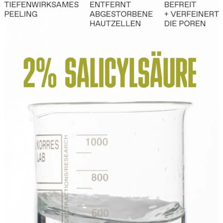 KORRES SANTORINI GRAPE Porenverfeinernder Toner mit 2 % Salicylsäure, Niacinamid & Traubenextrakt, gegen Öl & Unreinheiten, für glatte, strahlende Haut, 125 ml – Bild 4