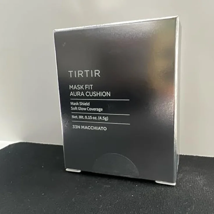 TIRTIR Mask Fit Aura Cushion Mini, feuchtigkeitsspendendes Make-up mit Langzeiteffekt, Farbton 33N Macchiato, 4.5 g – Bild 7