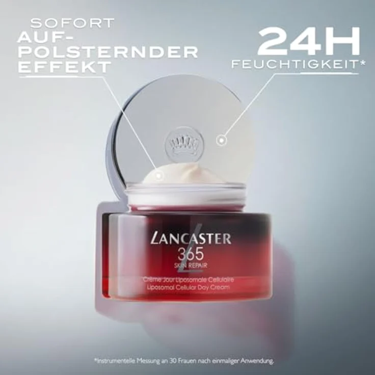 Lancaster 365 Skin Repair Liposomal Cellular Day Cream, 50 ml - Lang anhaltende Gesichtscreme, täglicher Gebrauch, einfache Bedienung – Bild 3
