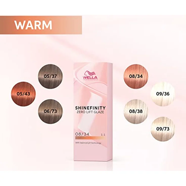Wella Professional Shinefinity 08/38 60ml shade Honey Latte – Bild 3