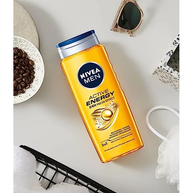 Nivea Men Active Energy 500ml Shower Gel for Men  – Bild 4