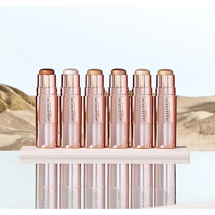 Anastasia Beverly Hills Stick Highlighter Dripping in Gold, 8 g, Aufhellender Stift mit intensiver Strahlkraft und Glitzereffekt – Bild 3