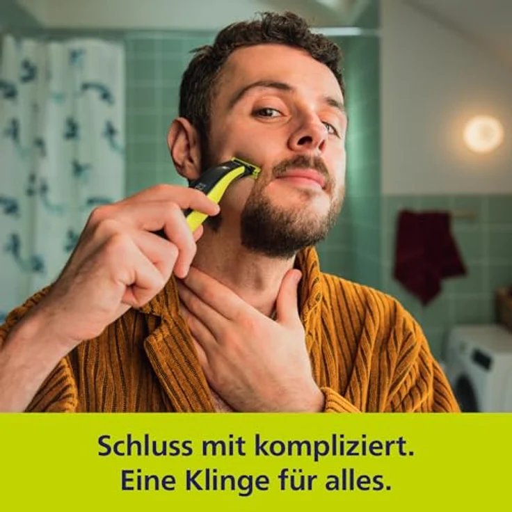 Philips OneBlade QP624/50, Ersatzklinge für Elektrorasierer mit langlebiger Schneidetechnologie – Bild 2