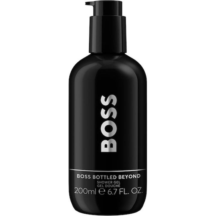 Hugo Boss BOSS Bottled Shower Gel Duschgel für Herren, 200 ml, belebender Duft mit Ingwer und Leder