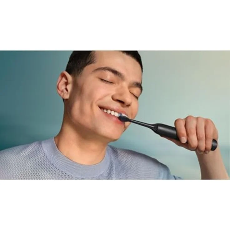 Philips Sonicare 4100 HX4042/52, elektrische Schallzahnbürste mit Plaque-Entfernung, schwarz – Bild 7