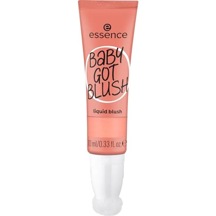 essence cosmetics BABY GOT BLUSH liquid blush, Rouge, Nr. 40, Nude, Expressergebnis, schnelltrocknend, natürlich, vegan, ölfrei, Paraben- und Mikroplastikfrei, 1er Pack (10ml) – Bild 1