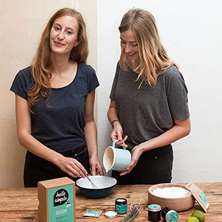 hello simple - Deocreme Deodorant Deo Creme (50 g) - SAVE THE OCEANS! - nachhaltige und zertifizierte Naturkosmetik - Deo Frauen Männer - ohne Aluminium, vegan, bio, plastikfrei(Grüne Mandarine) – Bild 5