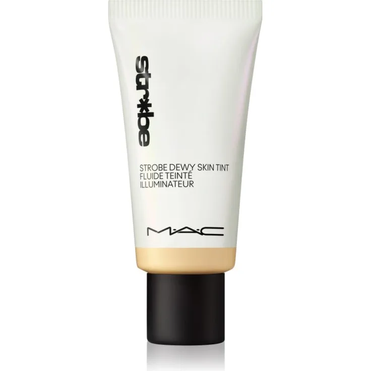 MAC Cosmetics Strobe Dewy Skin Tint, tönende Feuchtigkeitscreme mit feuchtigkeitsspendender Wirkung, Farbton Light 1, 30 ml