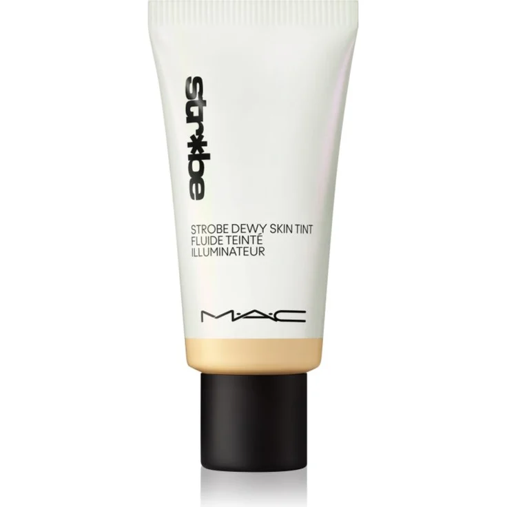 MAC Cosmetics Strobe Dewy Skin Tint, tönende Feuchtigkeitscreme mit feuchtigkeitsspendender Wirkung, Farbton Light 1, 30 ml
