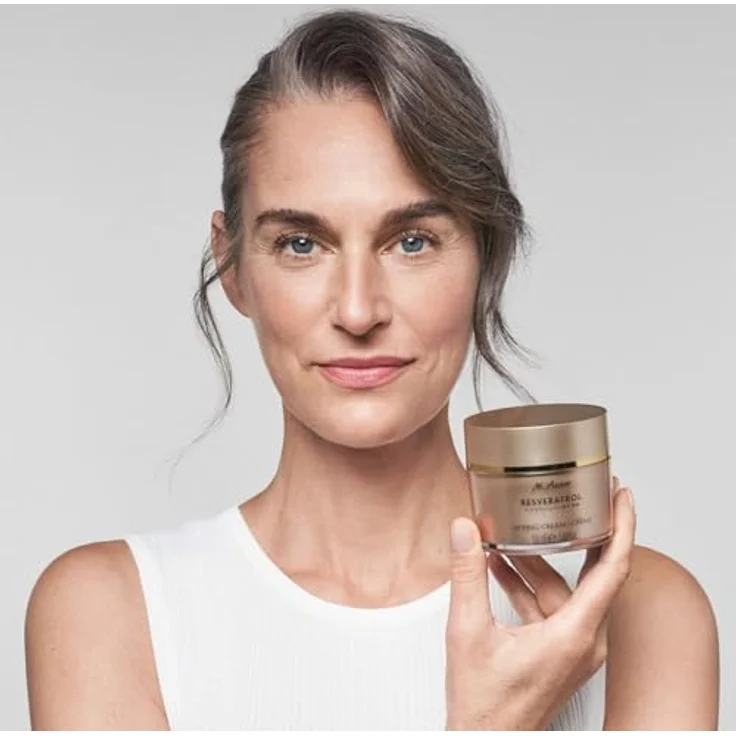 M. Asam Resveratrol Premium NT50 Lifting Crème (50ml) - Anti Aging Crème mit Resveratrol für glatte & sichtbar geliftete Haut - Hyaluron Creme, Gesichtspflege für jeden Hauttyp – Bild 4