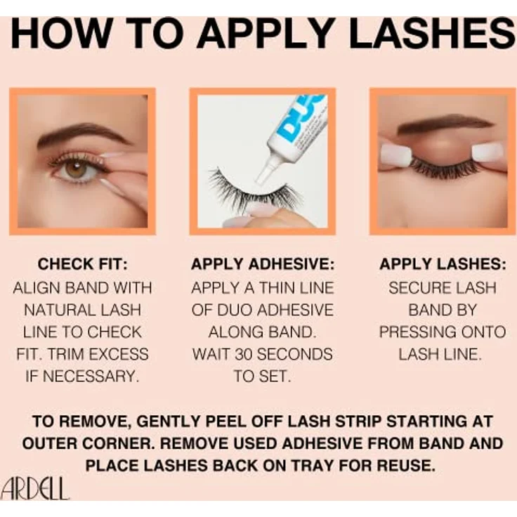 Ardell Naked Lashes 420 Wimpern  – Bild 3