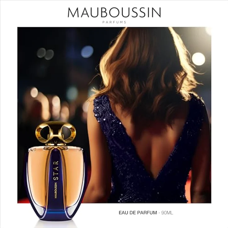 Mauboussin - Star 90 ml – Eau de Parfum Damen – Holzig & Amber - Königsblau & Gold – Bild 5