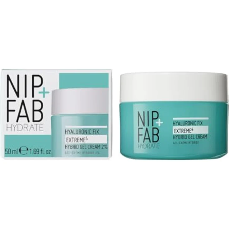 NIP+FAB Hyaluronic Fix Extreme4 2% Gel-Creme für das Gesicht, intensiv feuchtigkeitsspendend, 50 ml – Bild 2