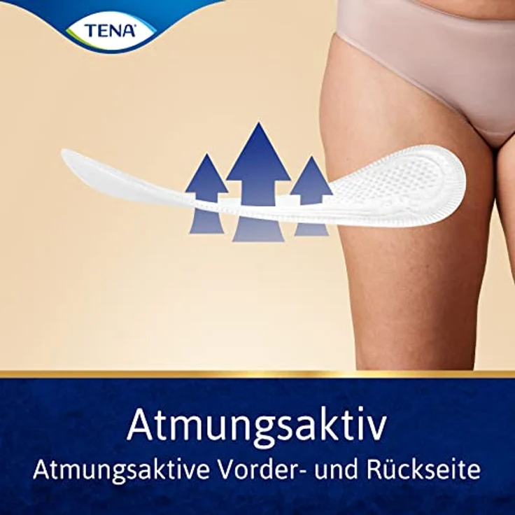 TENA Lights Sensitive Discreet, Monatspaket mit 140 Slipeinlagen, Dreifachschutz vor Auslaufen, Feuchtigkeit und Gerüchen – Bild 4