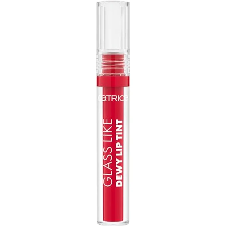 Catrice Glass Like Dewy Lip Tint, Lipgloss, Nr. 050, Rot, Färbeeffekt, glänzend, vegan 3ml – Bild 2