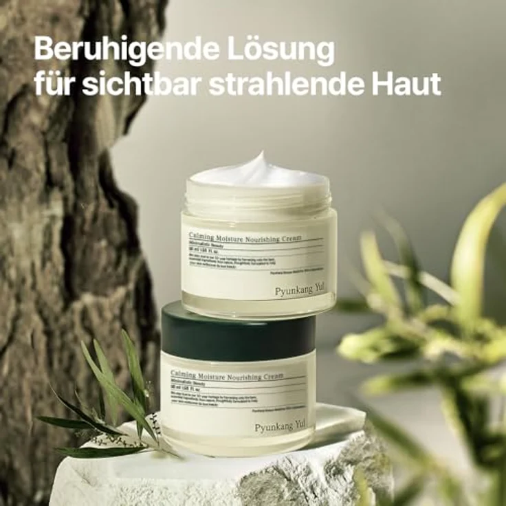 Pyunkang Yul Beruhigende Feuchtigkeitspflege Nährende Creme 50ml, mit Ceramiden und Hyaluronsäure für empfindliche Haut – Bild 3