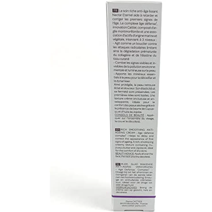 CATTIER Nectar Ewige Anti-Aging Pflege glatt 50 ml, pflegend und schützend – Bild 3