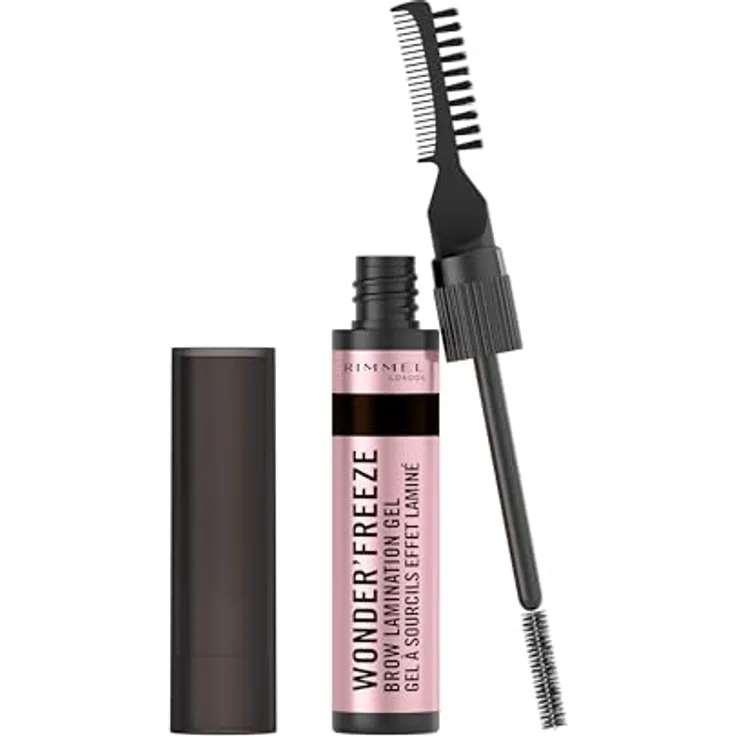 Rimmel London Wonder'Freeze Augenbrauen Gel 004 Deep Brown, 6g