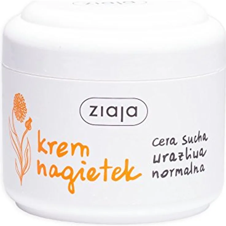 Ziaja Ringelblumencreme 100ml - Pflegende Körpercreme mit natürlicher Ringelblume