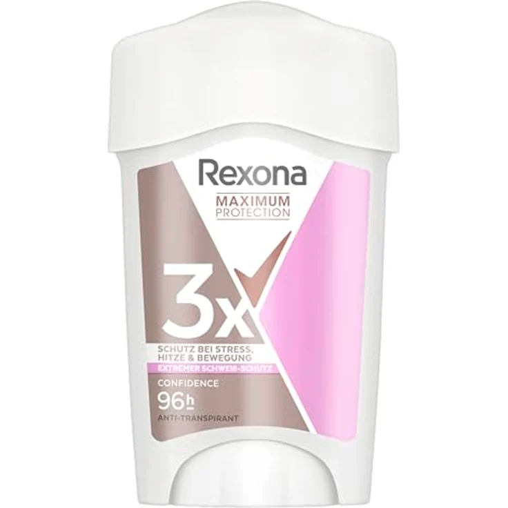Rexona Maximum Protection Anti-Transpirant Cremestick für langanhaltende Frische Confidence 48-Stunden-Schutz 45 ml – Bild 2