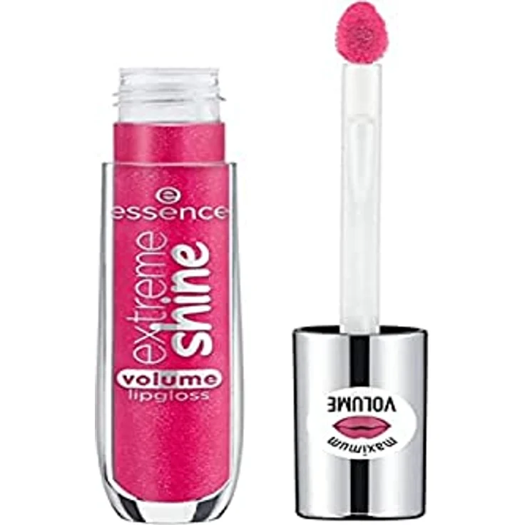 essence extreme shine volume lipgloss, Lip Gloss, Nr. 103 Pretty in Pink, pink, vergrößernd, strahlend frisch, glänzend, transluzent, vegan, ölfrei, ohne Alkohol (5ml) – Bild 1