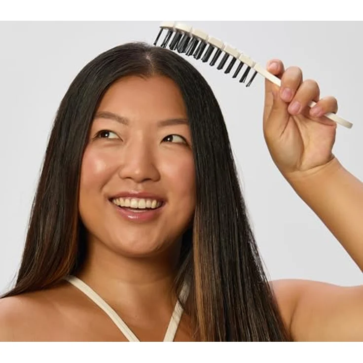 GLOV HangTight Brush Detangling Hook Brush, Flache Haarbürste für sanftes Entwirren, ergonomisches Design – Bild 1