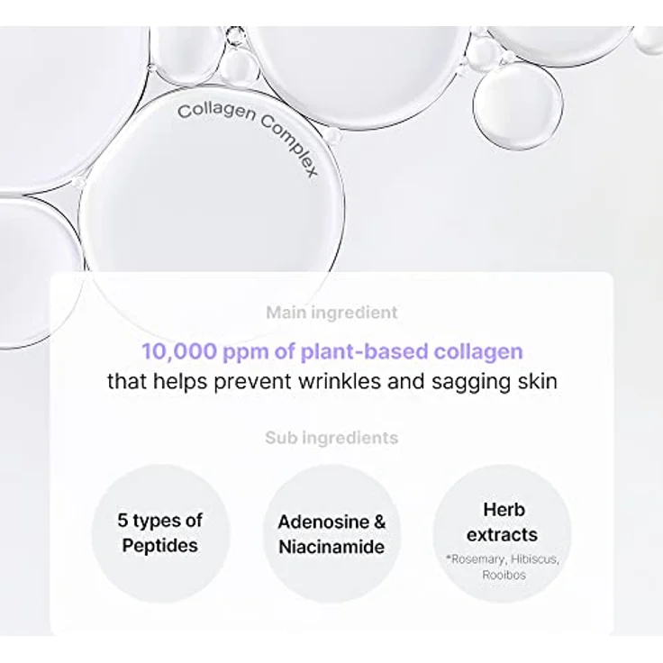 TIRTIR Collagen Lifting Eye Cream, straffende Augencreme mit pflanzlichem Kollagenkomplex, 15 ml – Bild 3