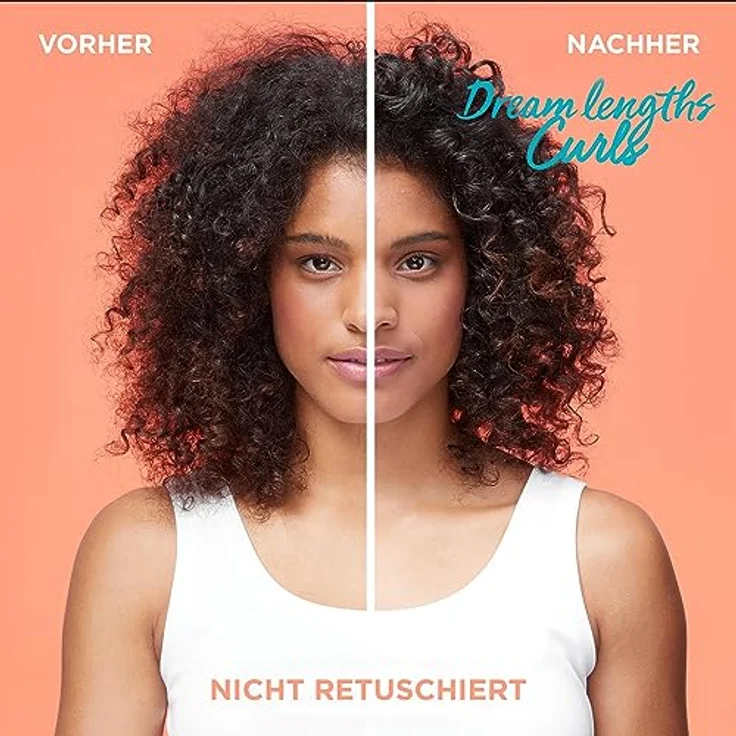 L'Oréal Paris Elvital Leave-In Conditioner für definierte Locken, Anti-Frizz Haarkur für mehr Schwung und Griffigkeit, Dream Length Curls Non-Stop Dreamy Curls, 1 x 200 ml – Bild 2