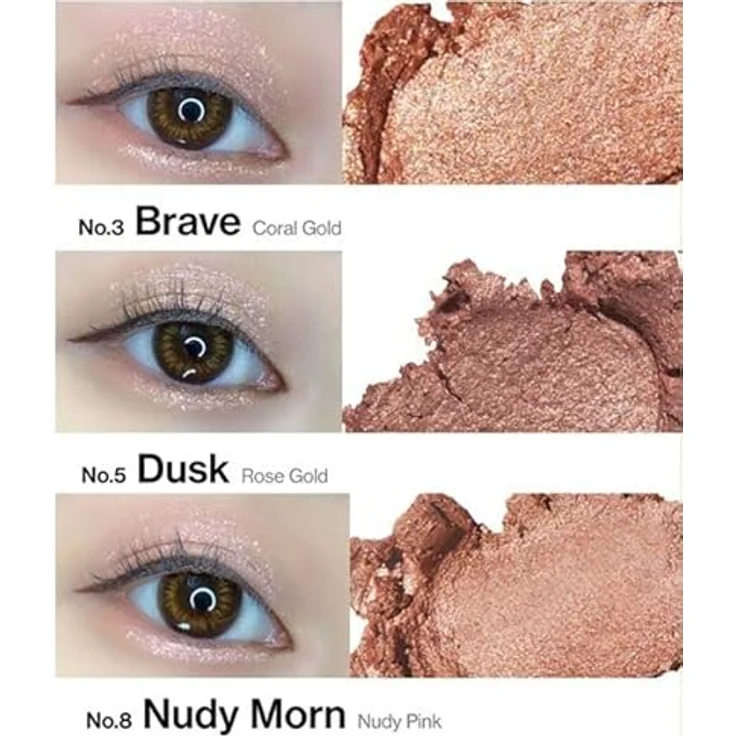 Unleashia Pretty Easy Glitter Stick, cremiger Highlighter mit holografischem Effekt, Farbton No.3 Brave, 0.7 g – Bild 3