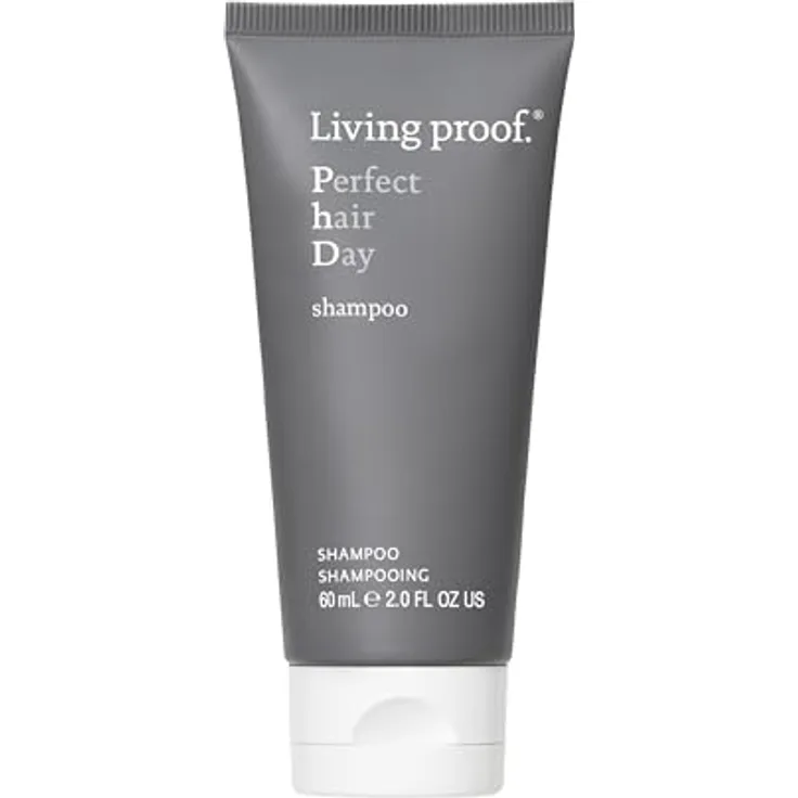 Living Proof Perfect Hair Day Shampoo | All-in-One Feuchtigkeitsshampoo für Geschmeidigkeit, Volumen, Pflege, Kräftigung und Glättung der Haare | Vegan, ohne Parabene, Silikone, Sulfate | 60ml