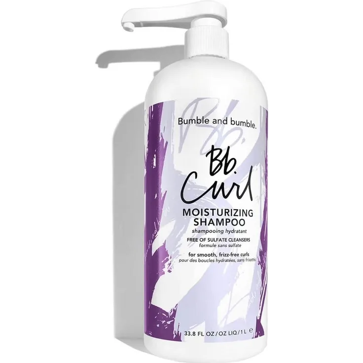 Bumble and bumble Bb. Curl - Moisturizing Shampoo, feuchtigkeitsspendendes Flüssigshampoo mit Ölen und Buttern, 1000 ml