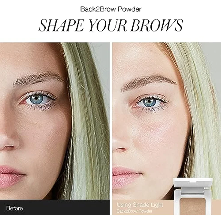 RMS Beauty Back2Brow Augenbrauenpuder – dunkel (3,4 g) – mit Kakaobutter und natürlichen Mineralien – Bild 5