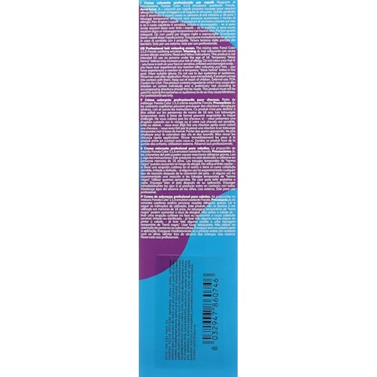 Fanola Hair Color Färbecreme 5.1 Hellbraun Asch 100 ml – Bild 3