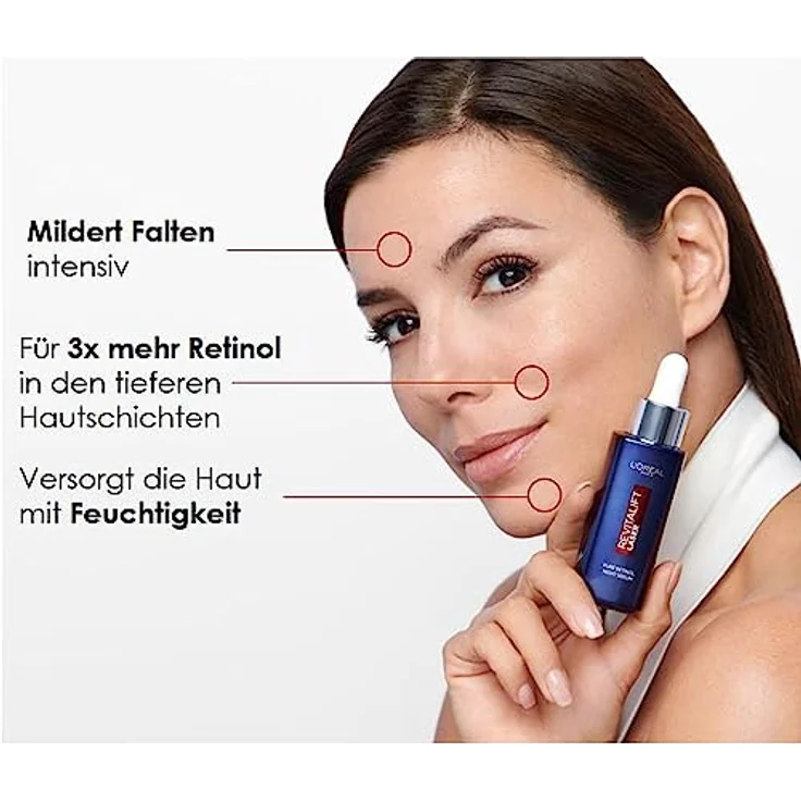 L'Oréal Paris Revitalift Revitalift Laser Retinol Serum Anti-Aging Gesichtsserum 30 ml mit hautverjüngernder Wirkung – Bild 2