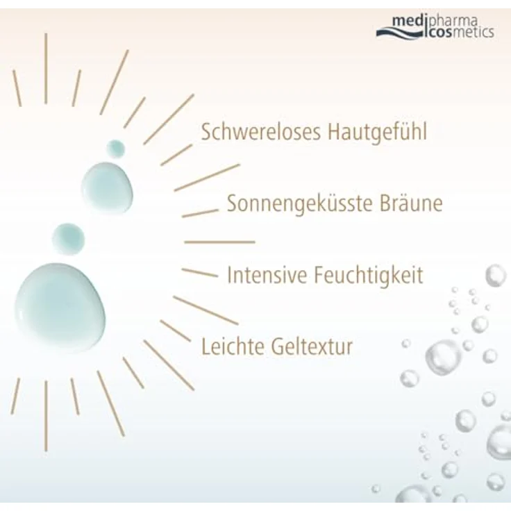 Dr. Theiss Hyaluron Sanfte Bräune Aqua Gelcreme, 150 ml feuchtigkeitsspendende Gesichtscreme mit Bräunungseffekt – Bild 5