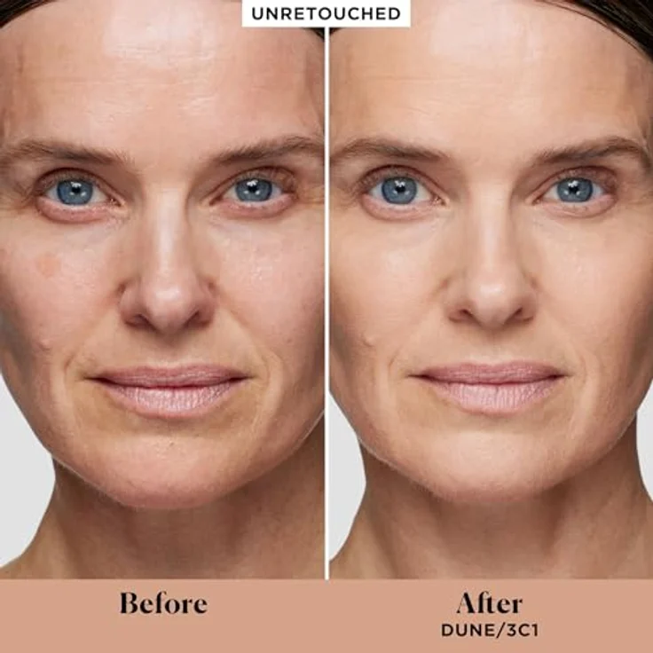 Laura Mercier Real Flawless Weightless Perfecting Waterproof Foundation – langanhaltende, leichte Abdeckung für alle Hauttypen – 3C1 Dune, 28.3 g – Bild 3