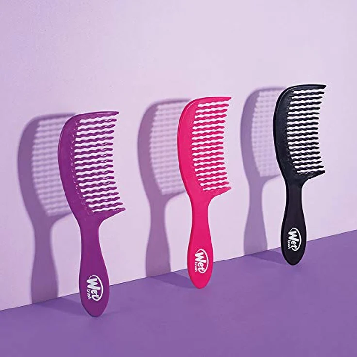 Wet Brush Entwirrungskamm, Intelliflex-Borsten für nasses und trockenes Haar, Unisex, Violett – Bild 4