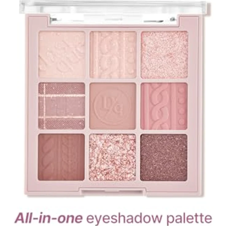Dasique Eye Shadow Palette, Lidschatten in Farbton 16 Violet Knit, 7 g, mit intensiver Pigmentierung und leicht verblendbarer Textur – Bild 3