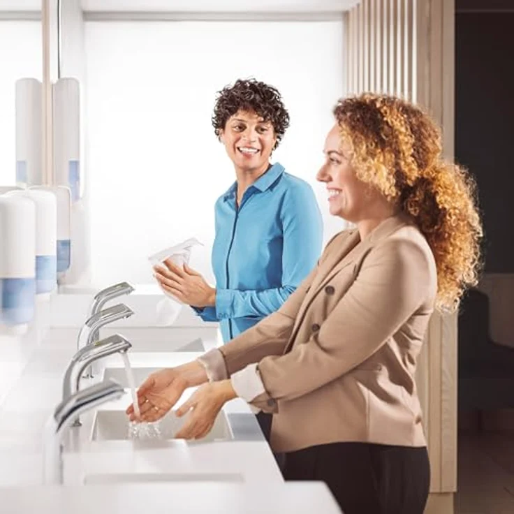 Tork Handschaumseife S4, transparente Flüssigseife, 1000 ml, parfümfrei, 99 % natürliche Inhaltsstoffe – Bild 8