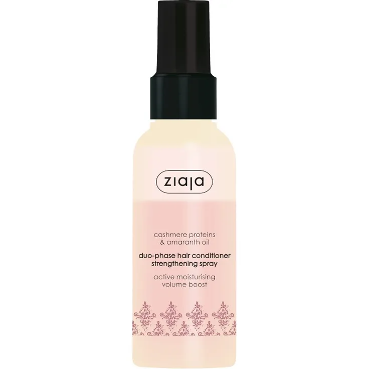 Ziaja Cashmere & Amaranth Oils Duophase Hair Conditioner, Leave-in Spray zur Haarpflege, 125ml