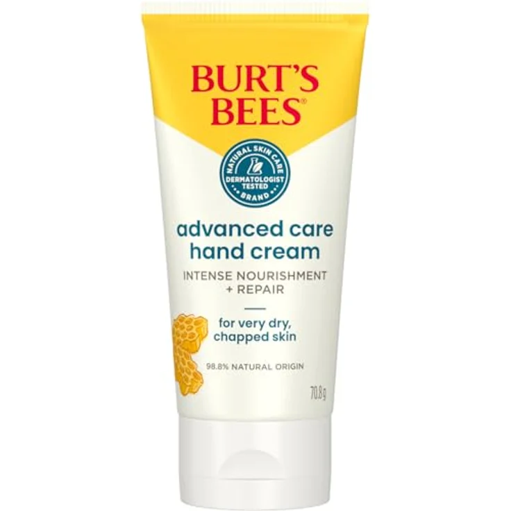 Burt’s Bees Beeswax Handcreme für trockene und beanspruchte Haut, 70,8 g, mit 98% natürlichen Inhaltsstoffen – Bild 1