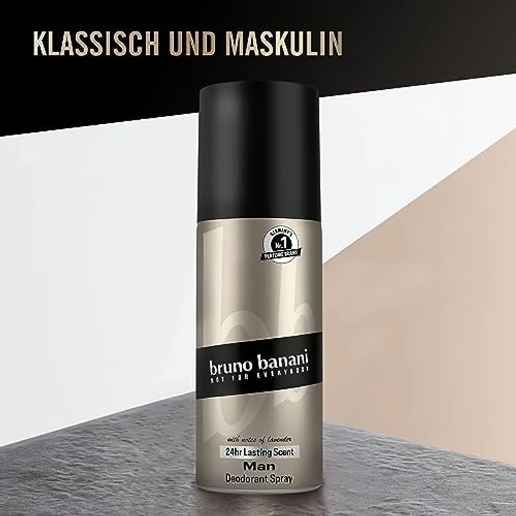 Bruno Banani Man With Notes Of Lavender Deospray 150 ml – Bild 3