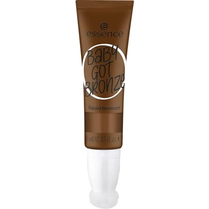 essence cosmetics BABY GOT BRONZE liquid bronzer, Nr. 40, Braun, langanhaltend, definierend, Einfach zu entfernen, natürlich, vegan, ölfrei, ohne Parabene, ohne Mikroplastikpartikel, 1er Pack (10ml)