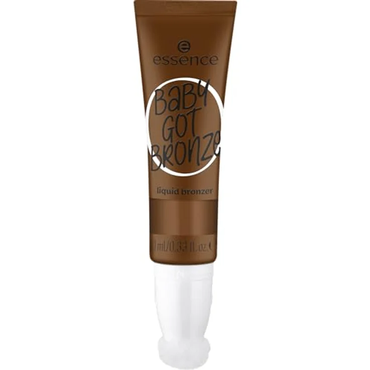 essence cosmetics BABY GOT BRONZE liquid bronzer, Nr. 40, Braun, langanhaltend, definierend, Einfach zu entfernen, natürlich, vegan, ölfrei, ohne Parabene, ohne Mikroplastikpartikel, 1er Pack (10ml) – Bild 1