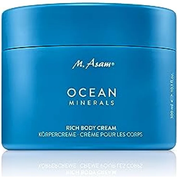M. Asam OCEAN MINERALS Rich Body Cream (300 ml) - Körpercreme mit maritimen Wirkstoffen & Sheabutter, für mehr Hautfestigkeit & Elastizität – Bild 1