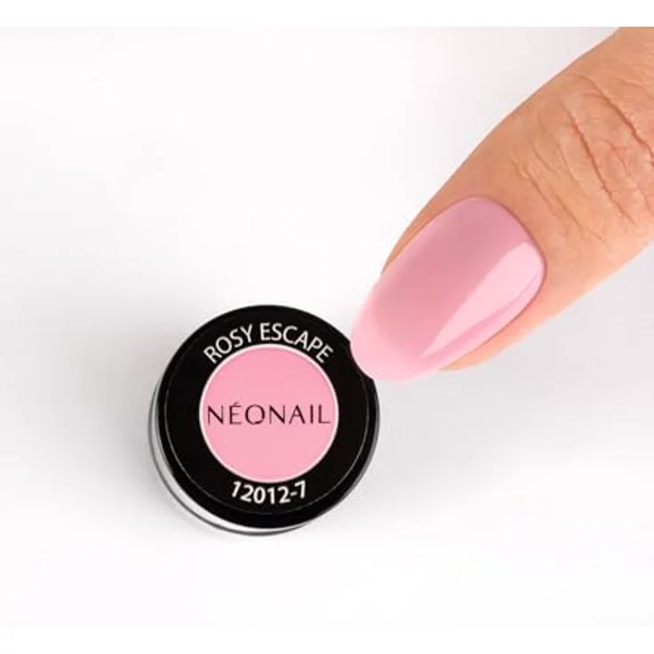 NÉONAIL UV Nagellack „Rosy Escape“, 7,2 ml - Hochpigmentierter rosa Shellack mit High Gloss Finish, langanhaltend bis 21 Tage – Bild 3