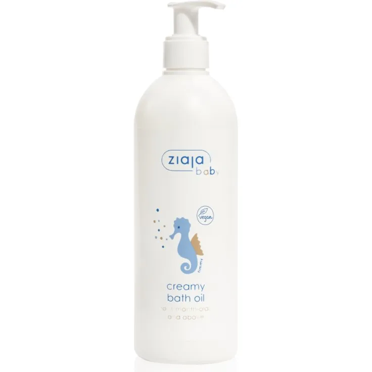 Ziaja Baby Hypoallergenes Badeöl, sanft reinigend für empfindliche Kinderhaut, 300 ml