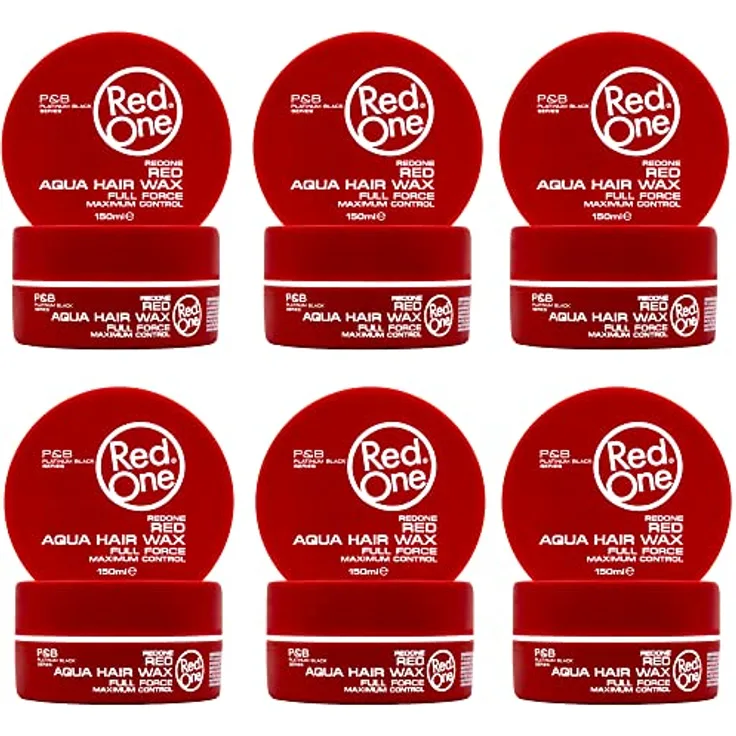 RedOne Aqua Hair Wax, 150ml, starker Halt, leicht auswaschbar, 3-tlg.