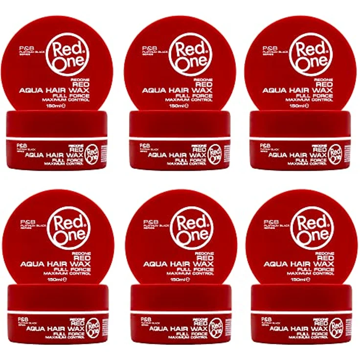 RedOne Aqua Hair Wax, 150ml, starker Halt, leicht auswaschbar, 3-tlg. – Bild 1